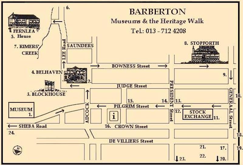 Barberton Historic Walk Map.jpeg The Heritage Portal